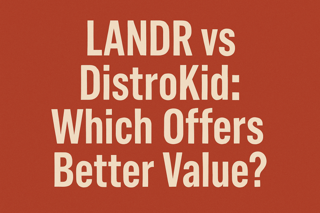 LANDR vs DistroKid: Which Offers Better Value?